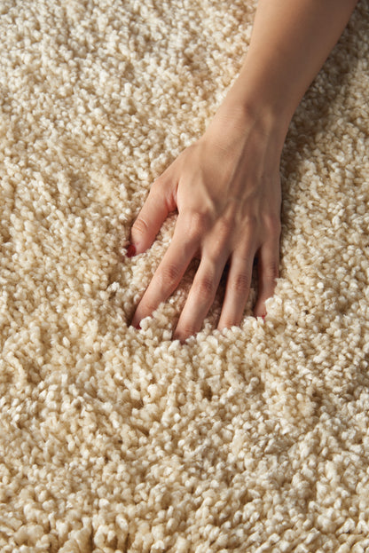 Nourison Home Malibu Shag  Cream  Contemporary