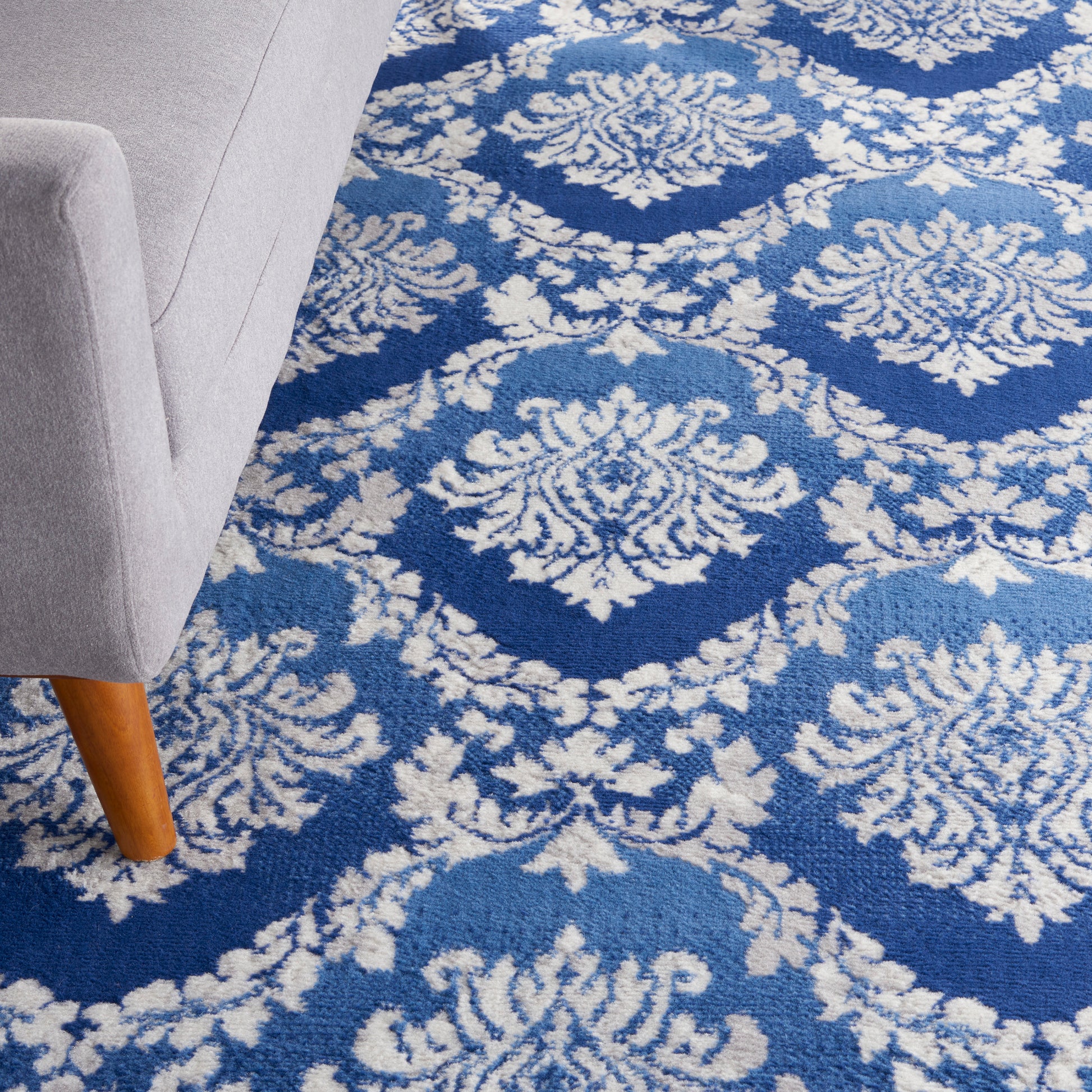 Nourison Home Whimsicle  Blue  Contemporary