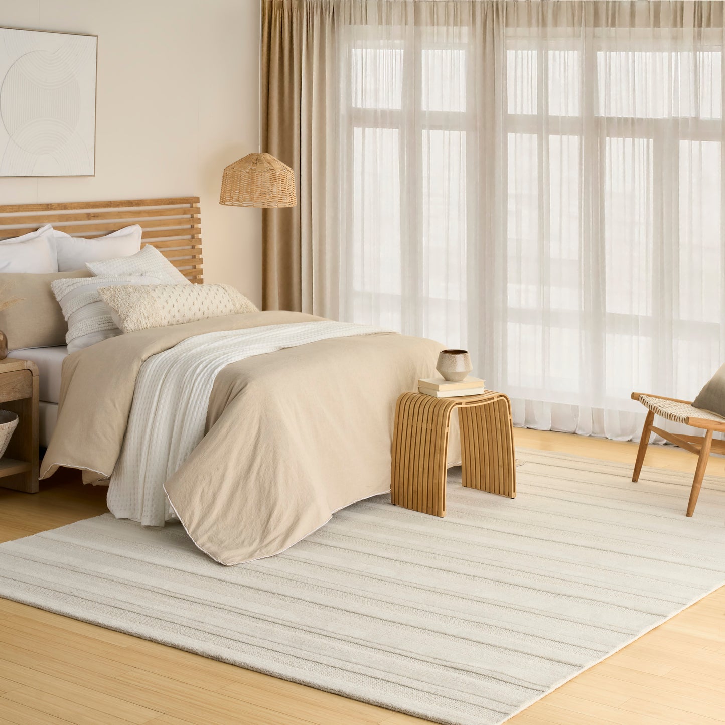 DKNY Pure Multi Weave  Ivory  Traditional