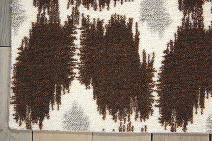 Nourison Home Enhance  Brown  Contemporary