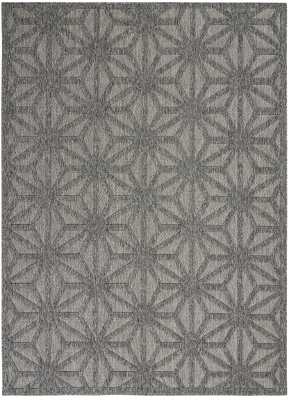 Nourison Home Cozumel CZM01 Dark Grey Contemporary Power-loomed Rug