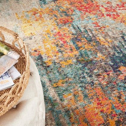 Nourison Home Celestial  Multicolor  Contemporary