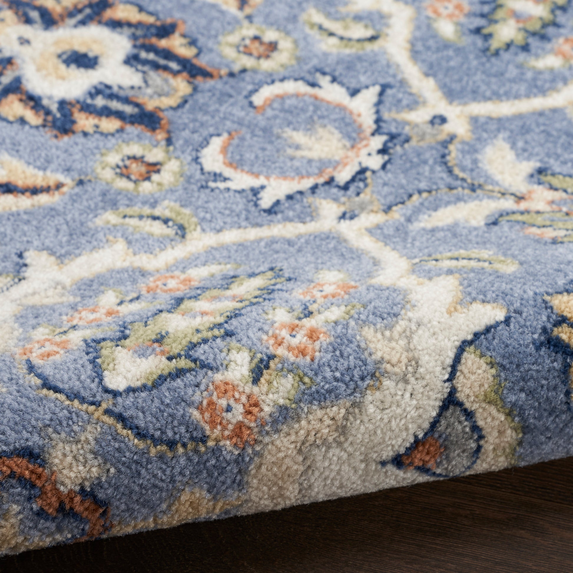 Nourison Home Allur  Light Blue  Transitional