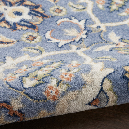 Nourison Home Allur  Light Blue  Transitional