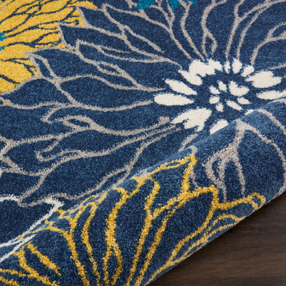 Nourison Home Passion  Blue  Contemporary