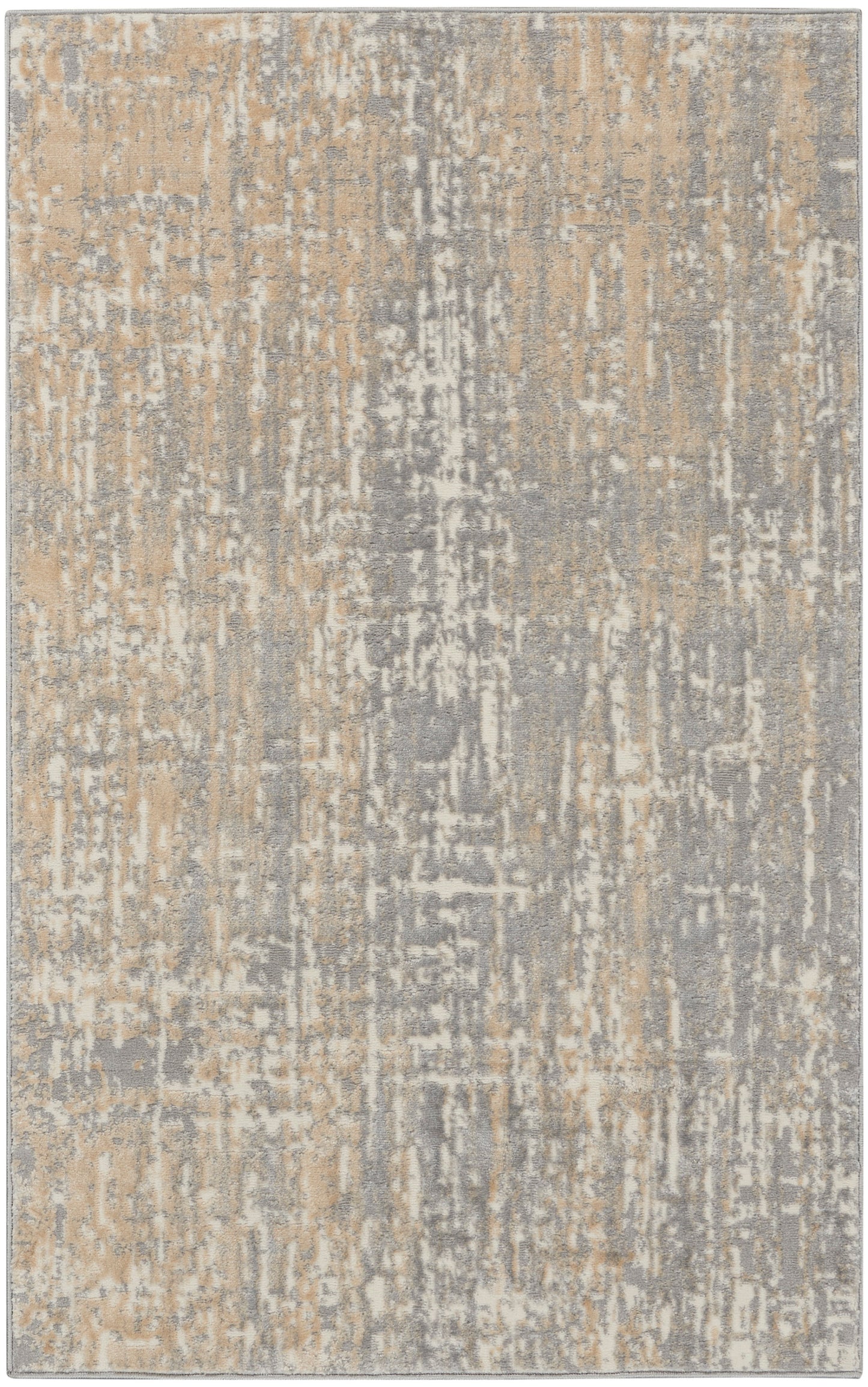 Calvin Klein CK005 Enchanting ECH04 Grey Beige Contemporary Power-loomed Rug