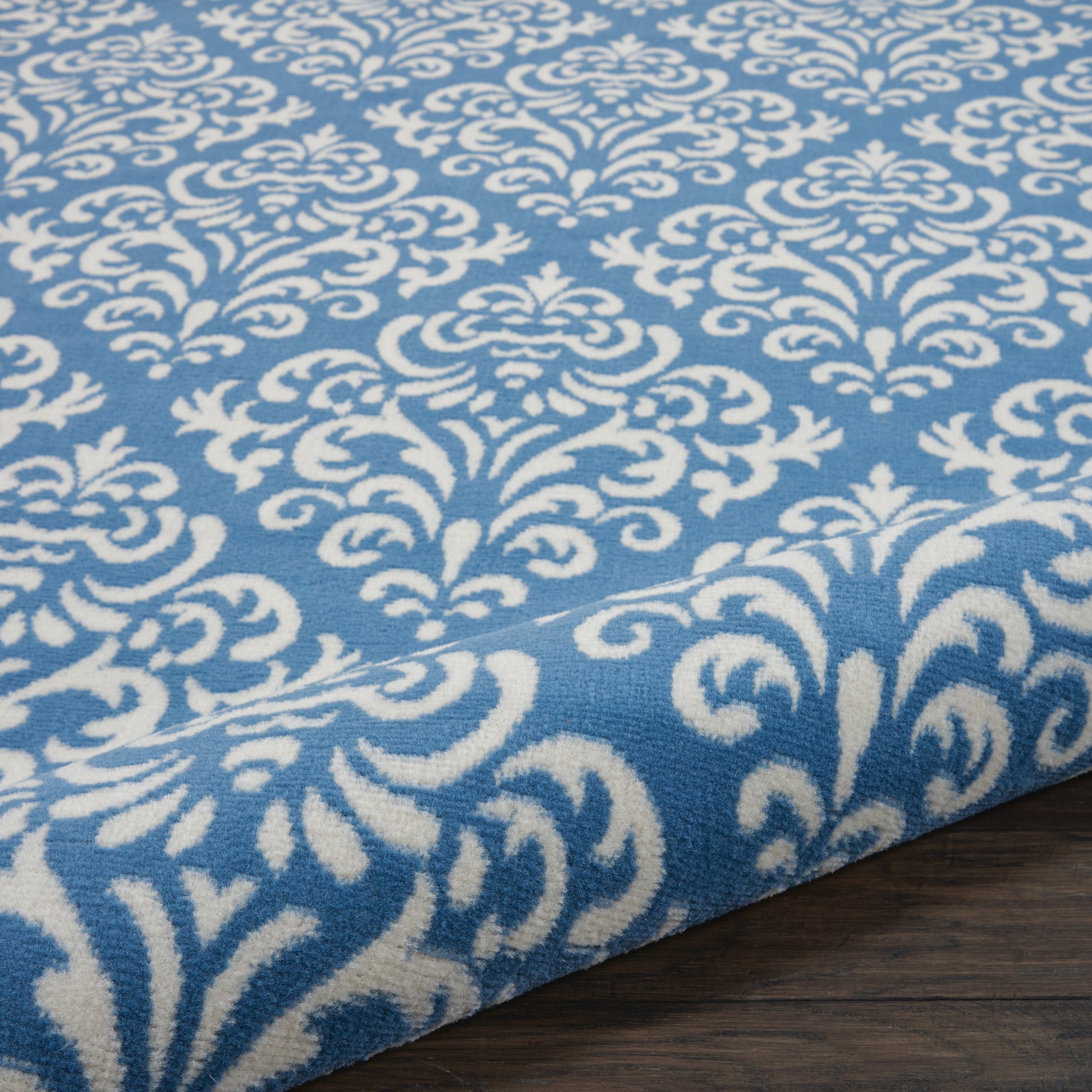 Nourison Home Grafix  Blue  Transitional