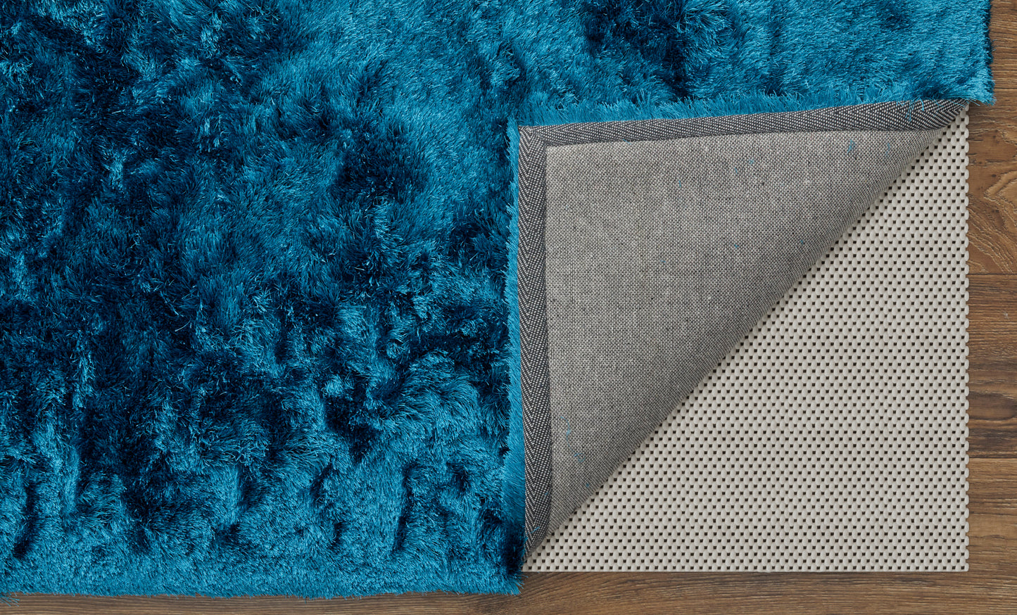 Feizy Indochine 4550F Peacock Modern/Luxury & Glam/Casual Hand Tufted Rug