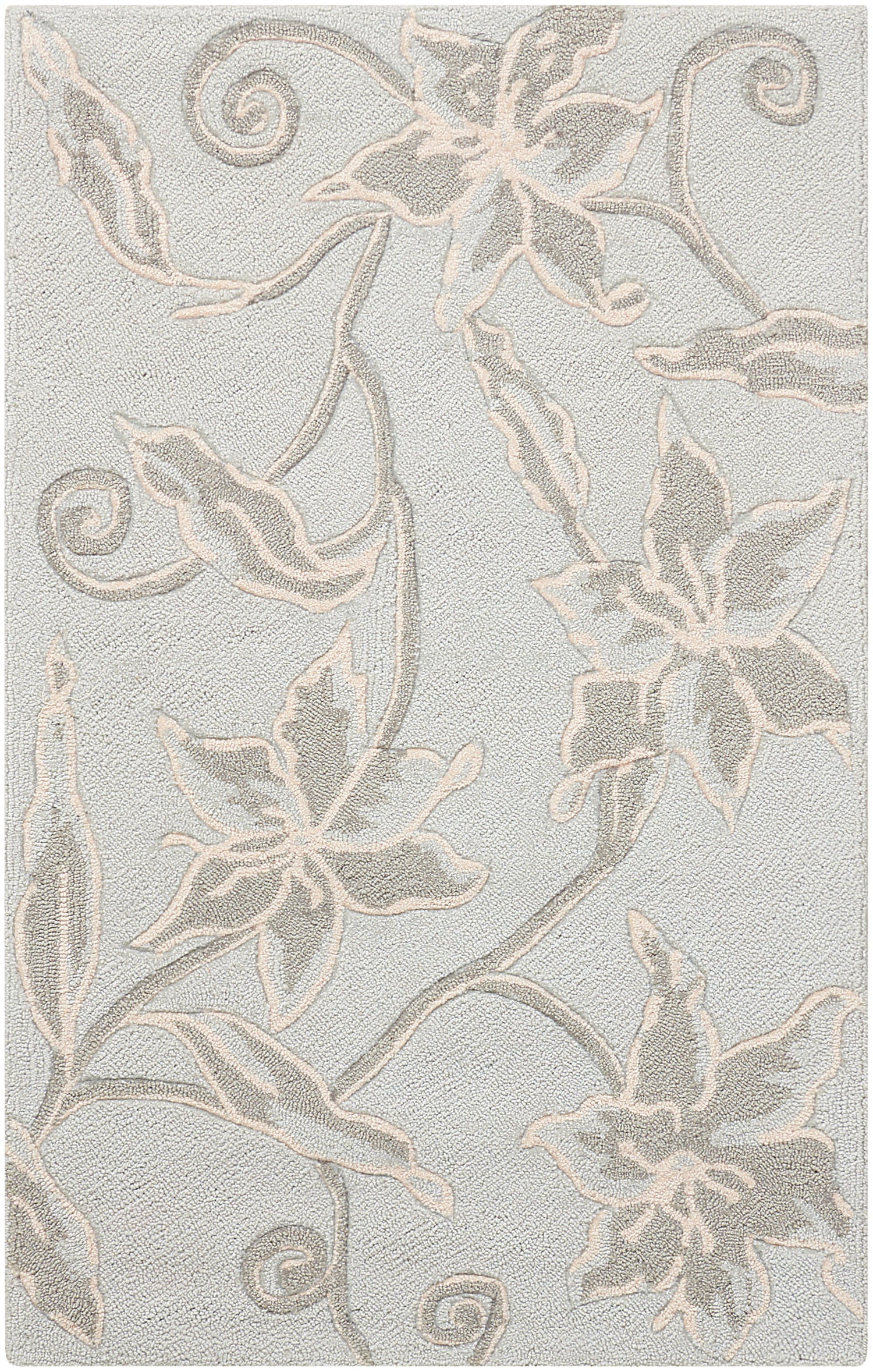 Nourison Home Fantasy  Aqua  Transitional