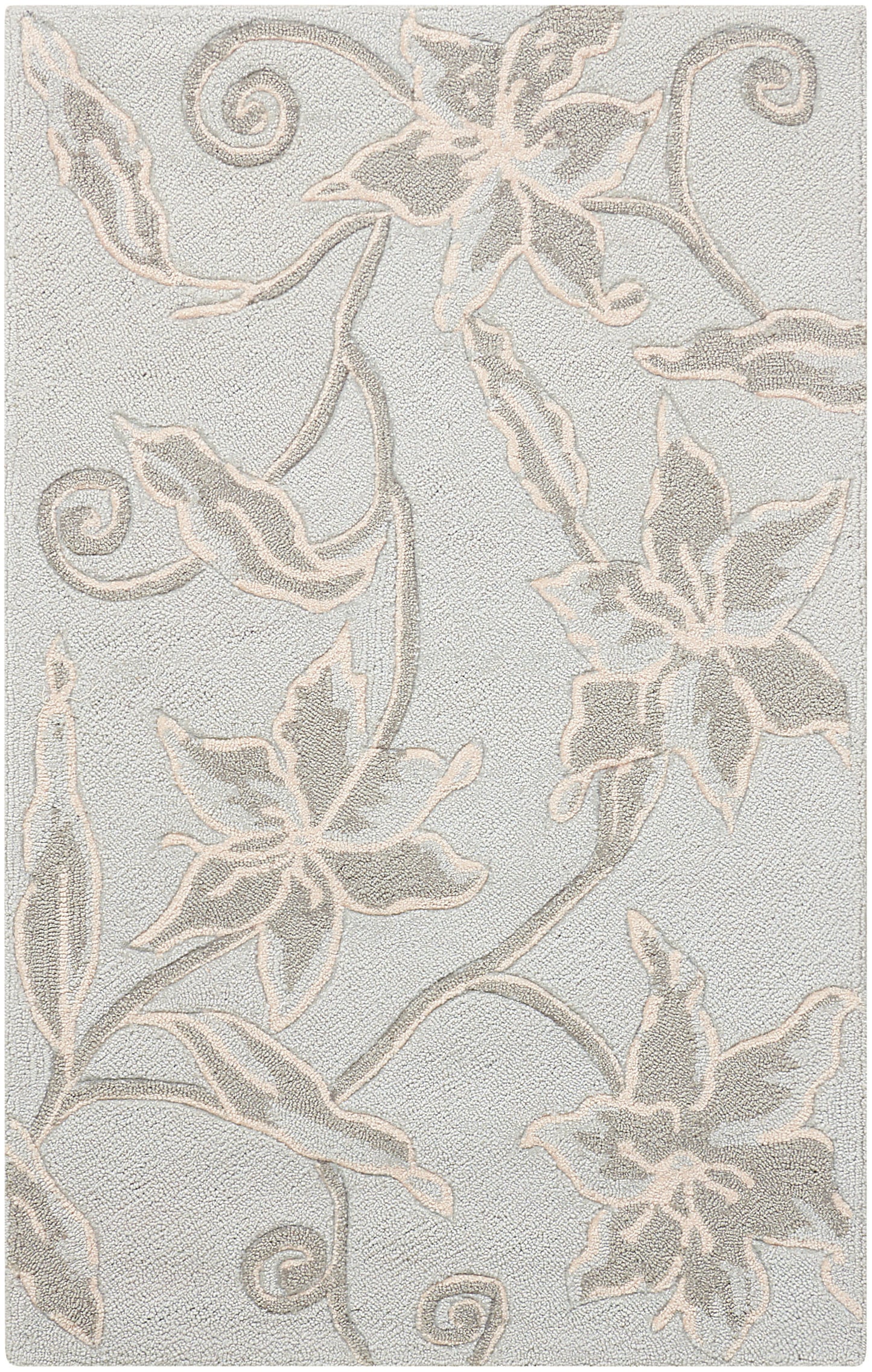 Nourison Home Fantasy  Aqua  Transitional