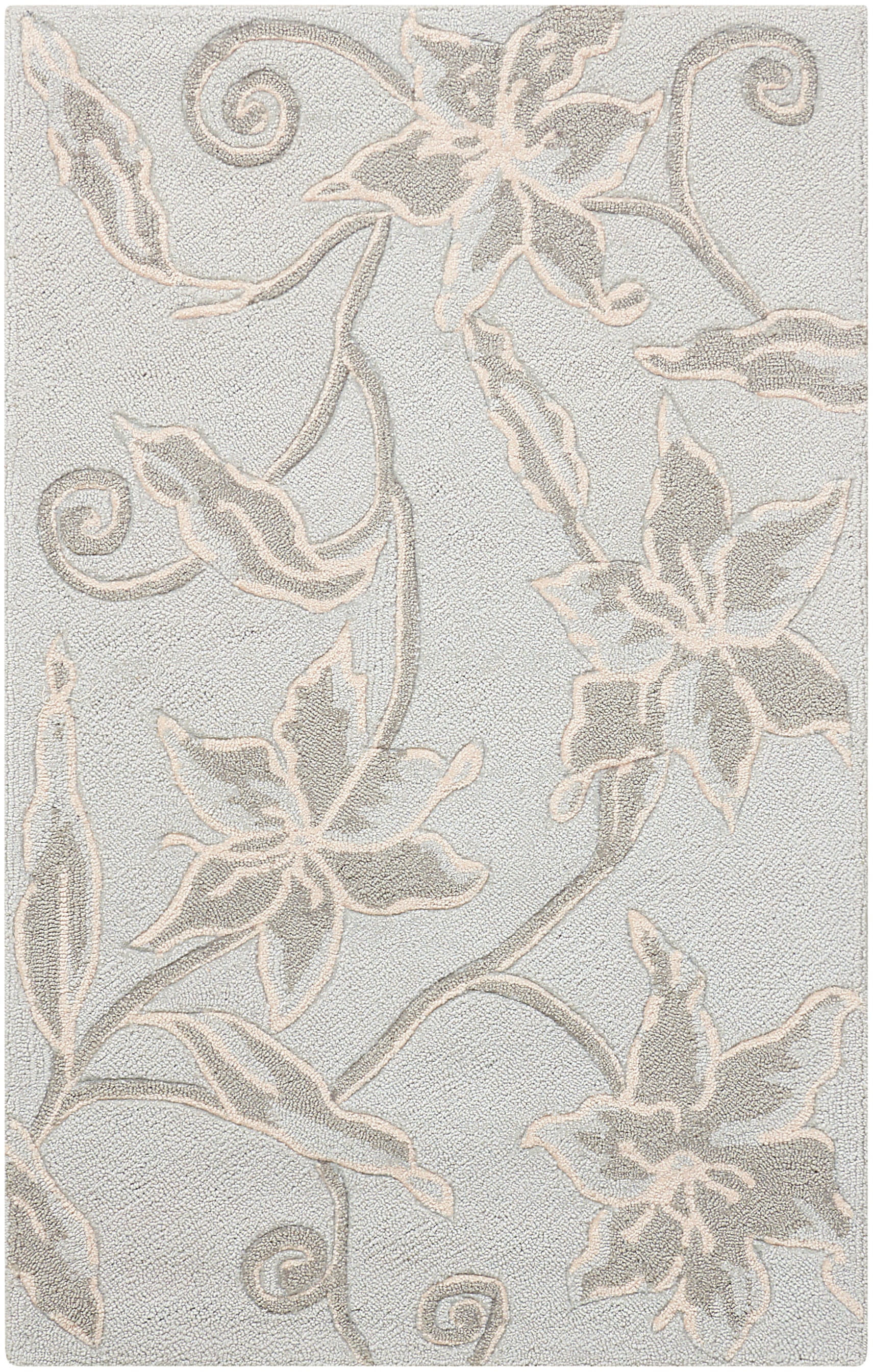 Nourison Home Fantasy  Aqua  Transitional