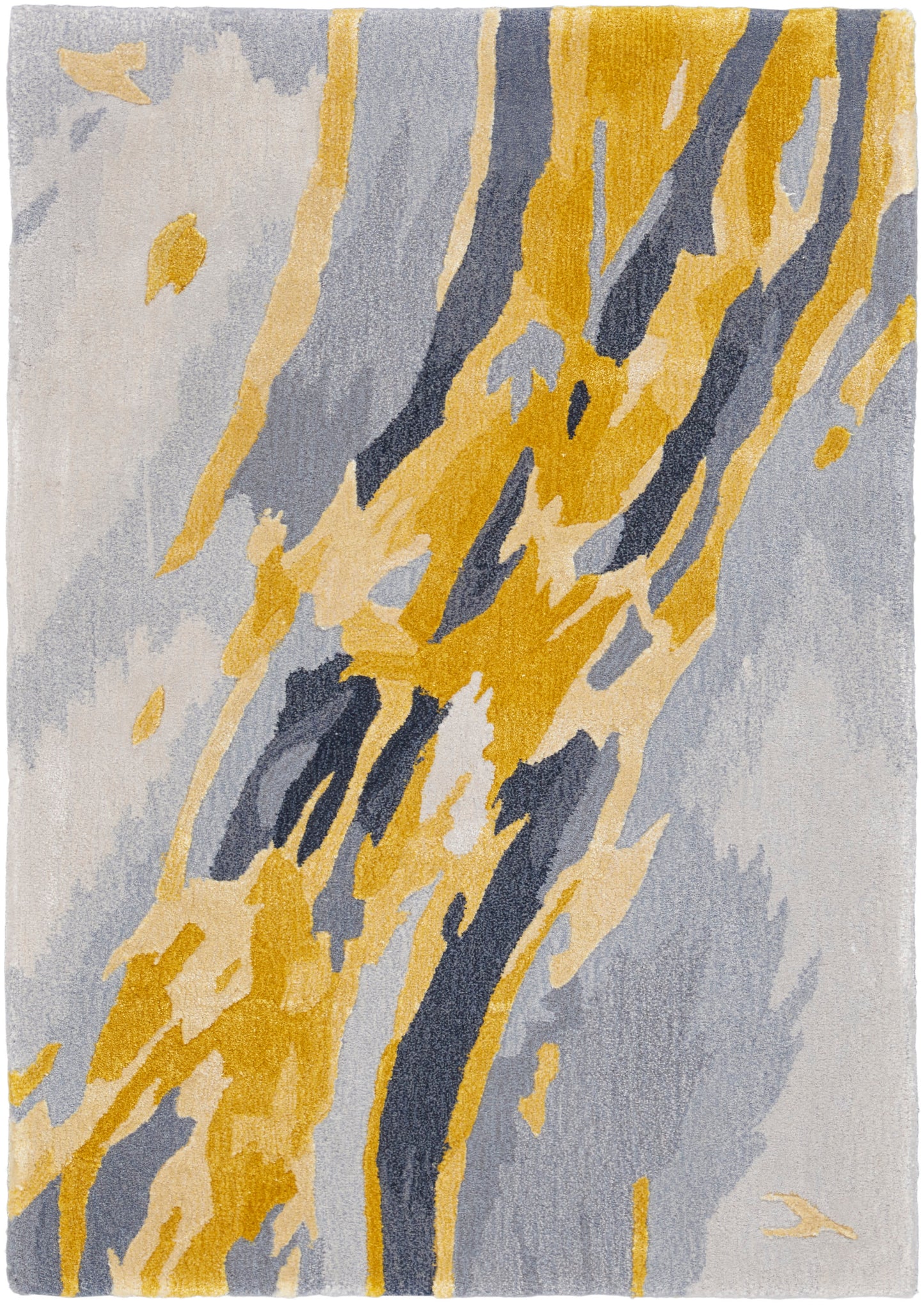 Nourison Home Prismatic PRS24 Grey Gold Contemporary Hand Tufted Rug