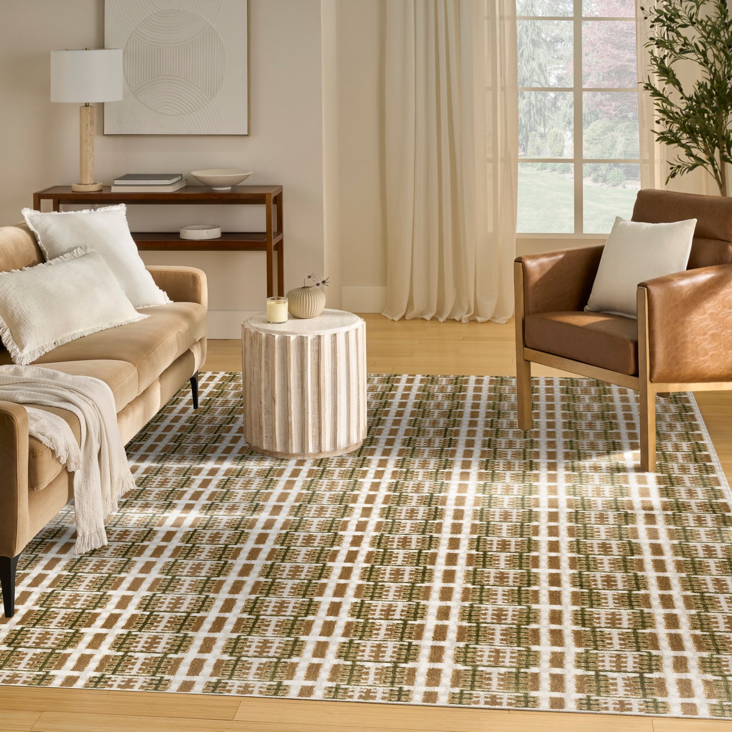 Nourison Home Nordic  Multicolor  Contemporary