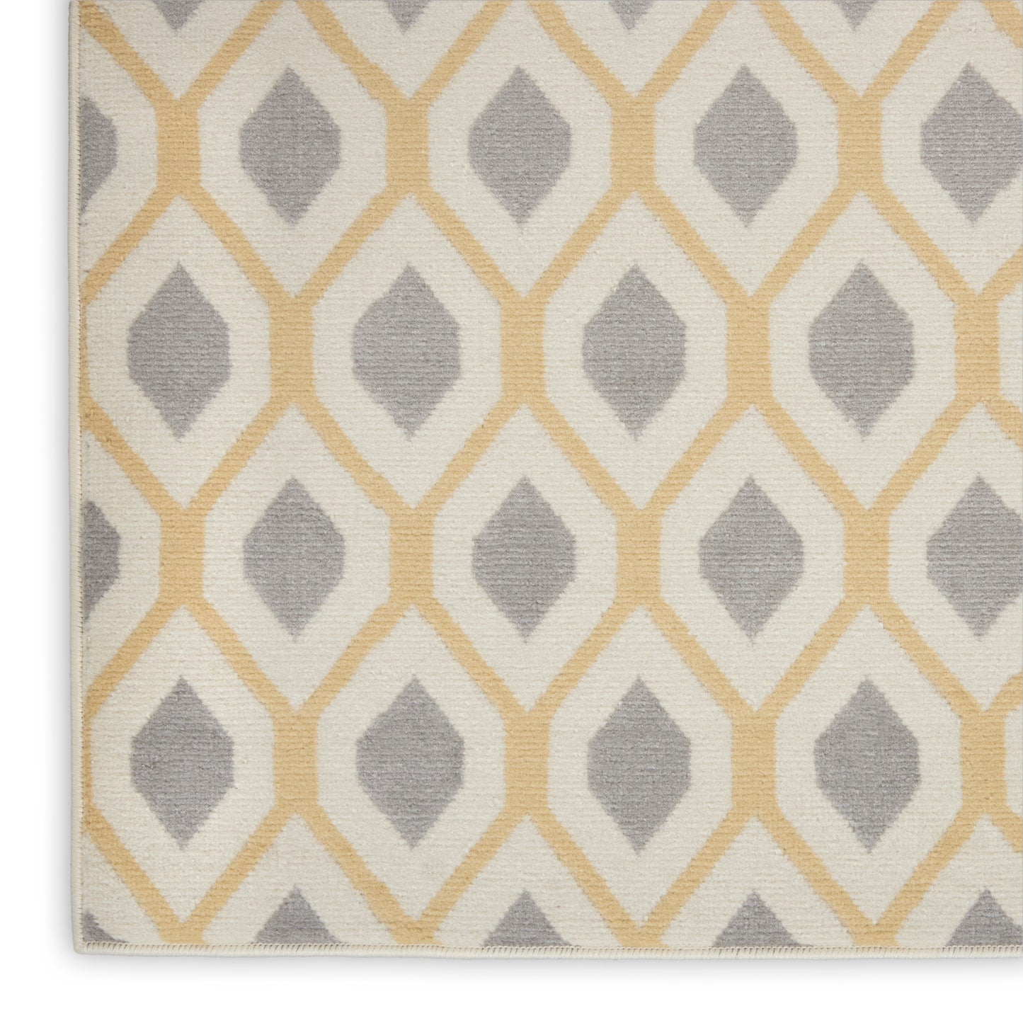 Nourison Home Grafix  White  Contemporary