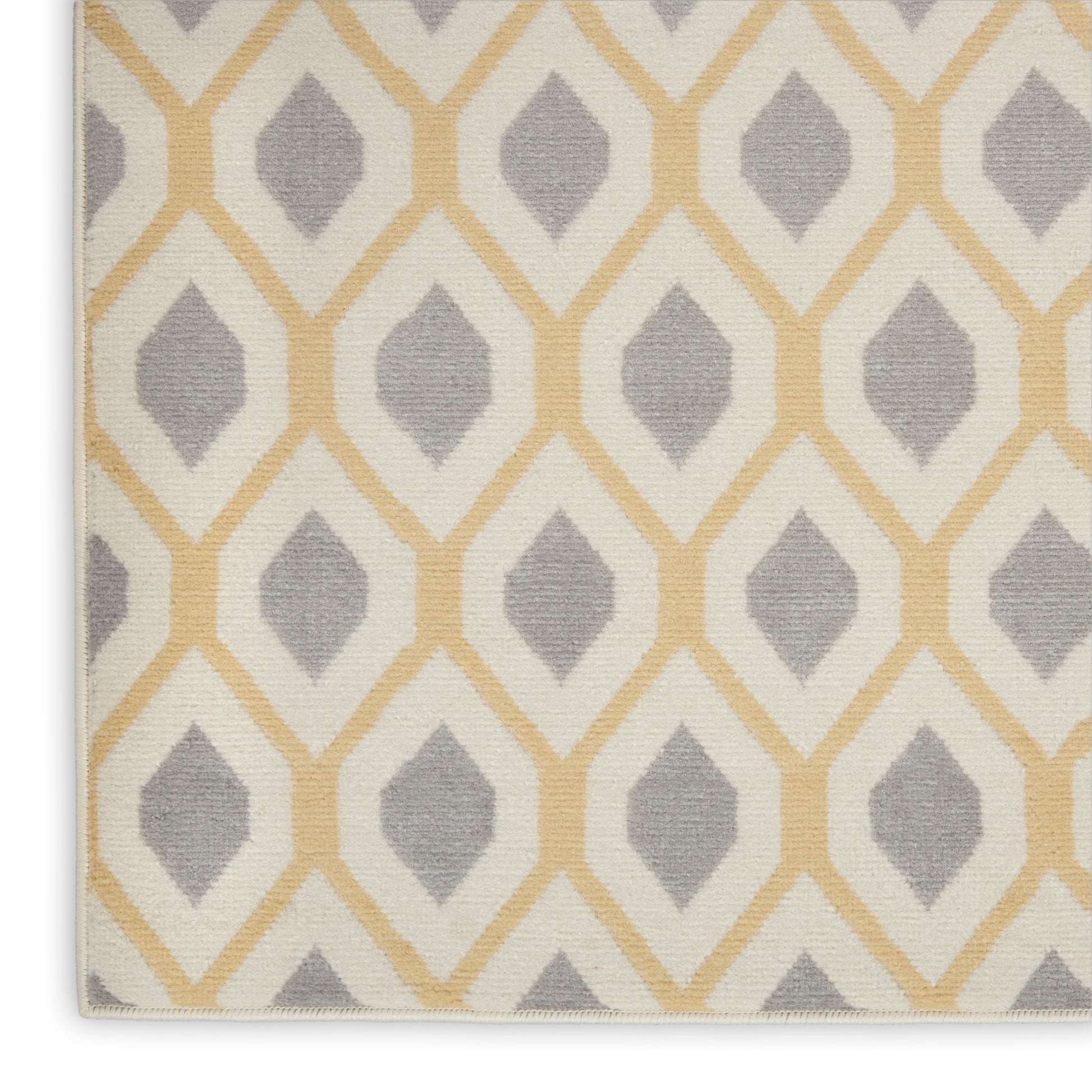 Nourison Home Grafix  White  Contemporary