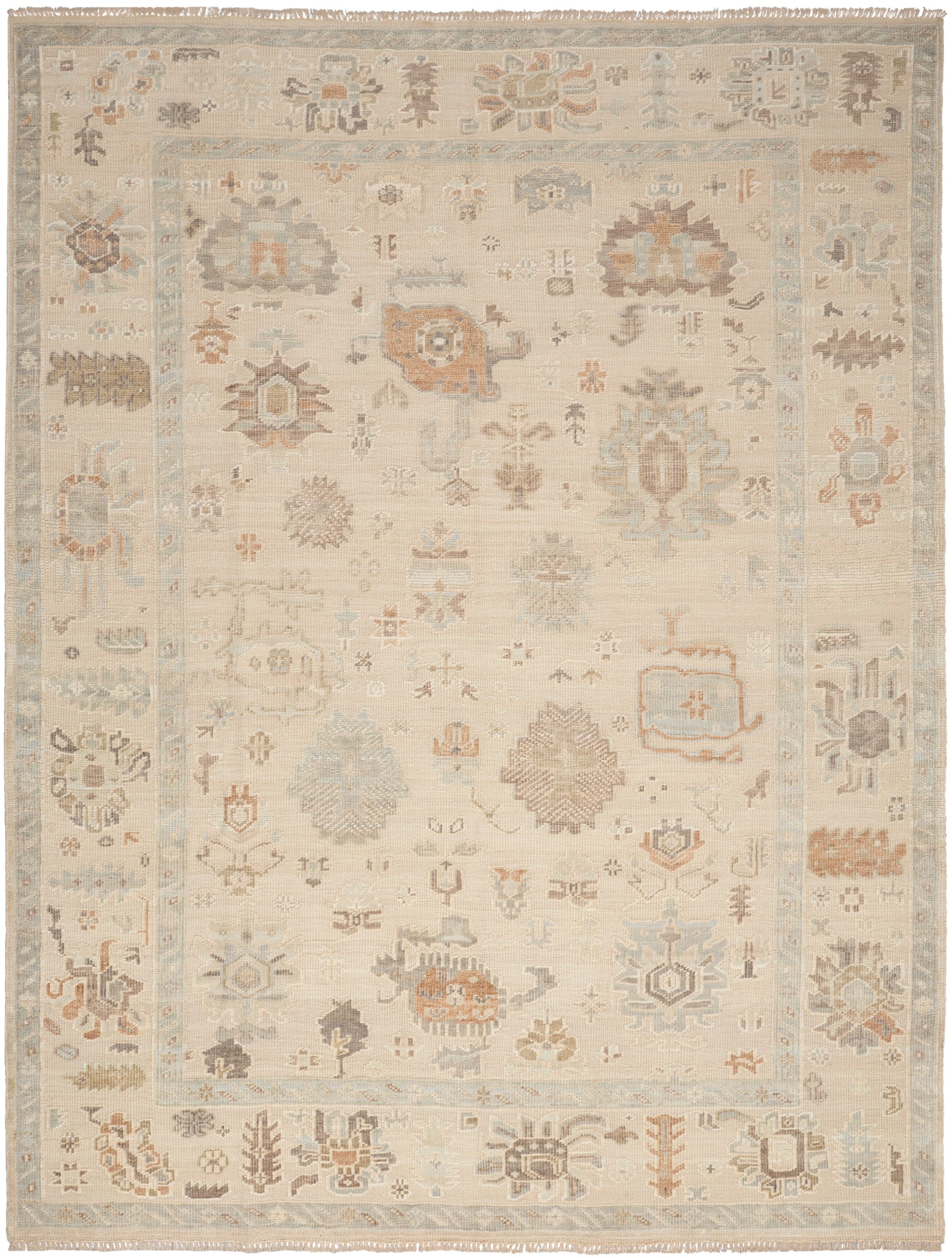 Nourison Home Whispers  Beige  Traditional