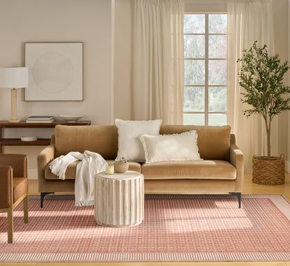 Nourison Home Nordic  Brick Ivory  Contemporary