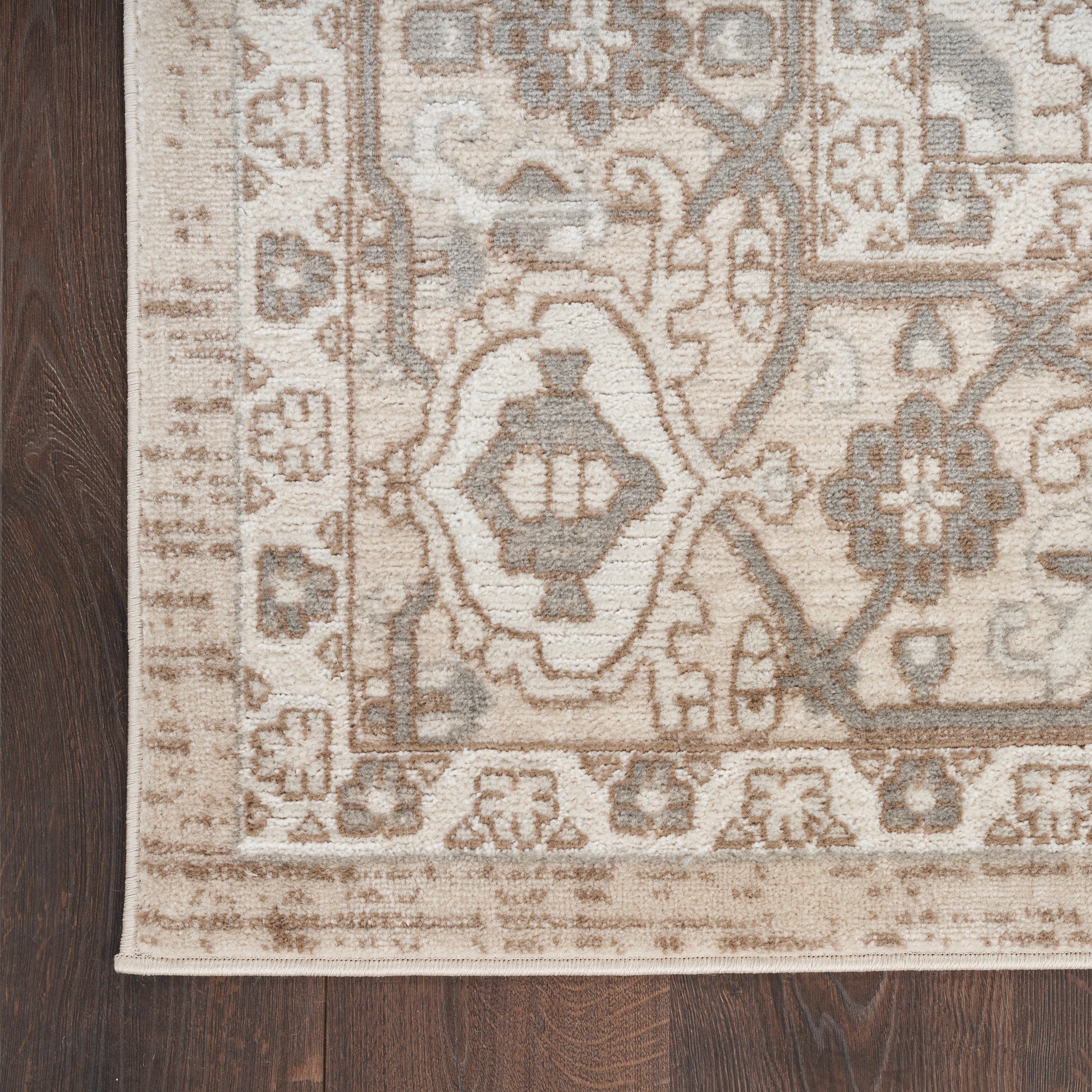Nourison Home Quarry  Beige  Transitional