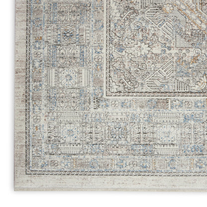 Nourison Home Starry Nights  Cream Grey  Traditional