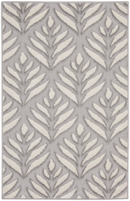 Nourison Home Aloha ALH35 Grey Contemporary Power-loomed Rugs