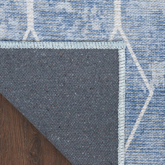 Nourison Home New Concept Washables  Blue  Contemporary