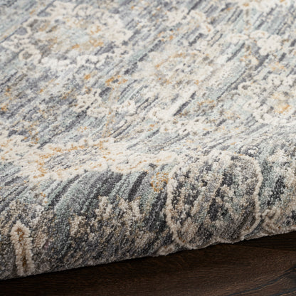 Nourison Home Lynx  Charcoal  Transitional