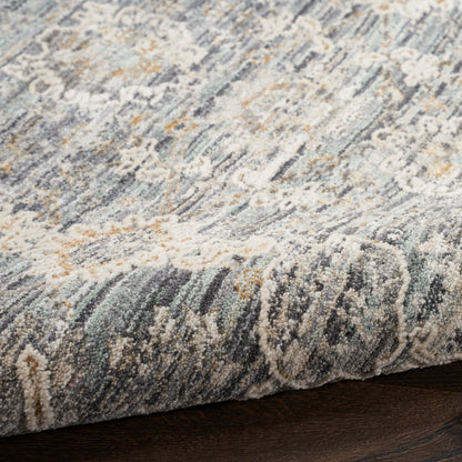 Nourison Home Lynx  Charcoal  Transitional