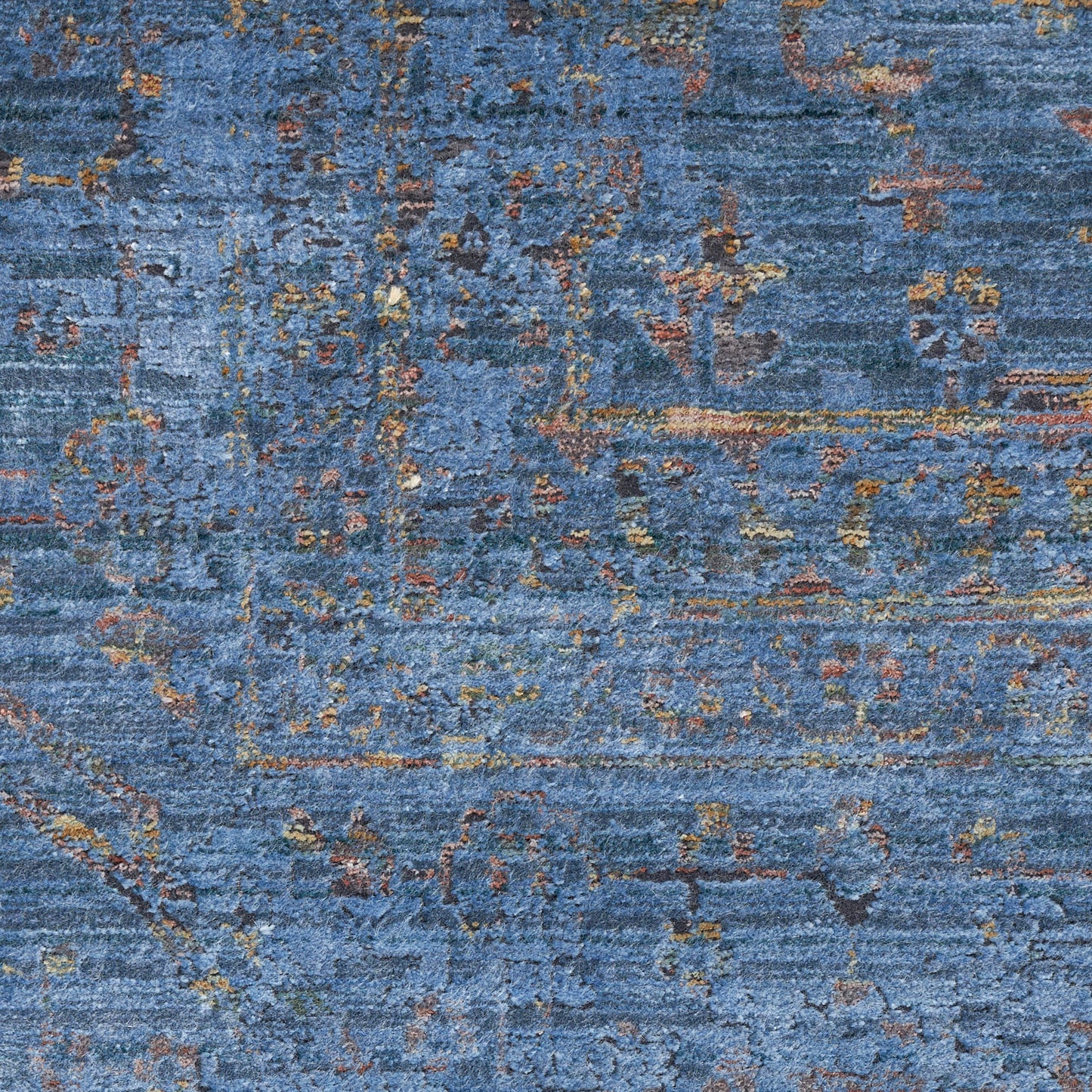 Nourison Home Luxurious  Blue  Traditional