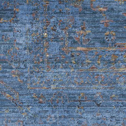 Nourison Home Luxurious  Blue  Traditional