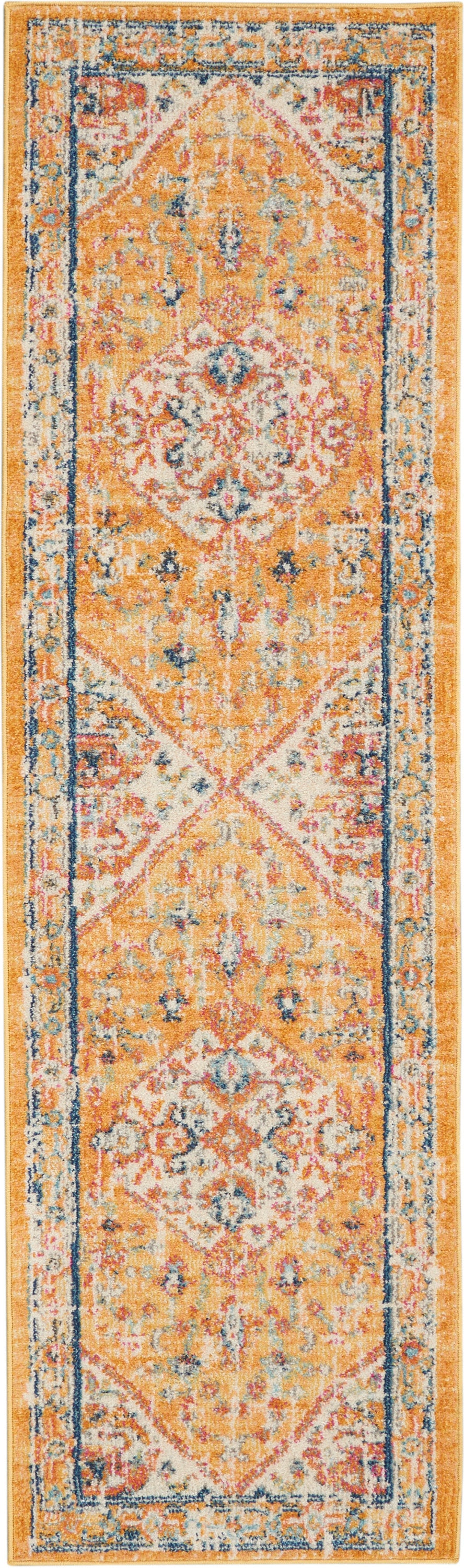 Nourison Home Passion PSN23 Ivory Yellow Transitional Power-loomed Rugs