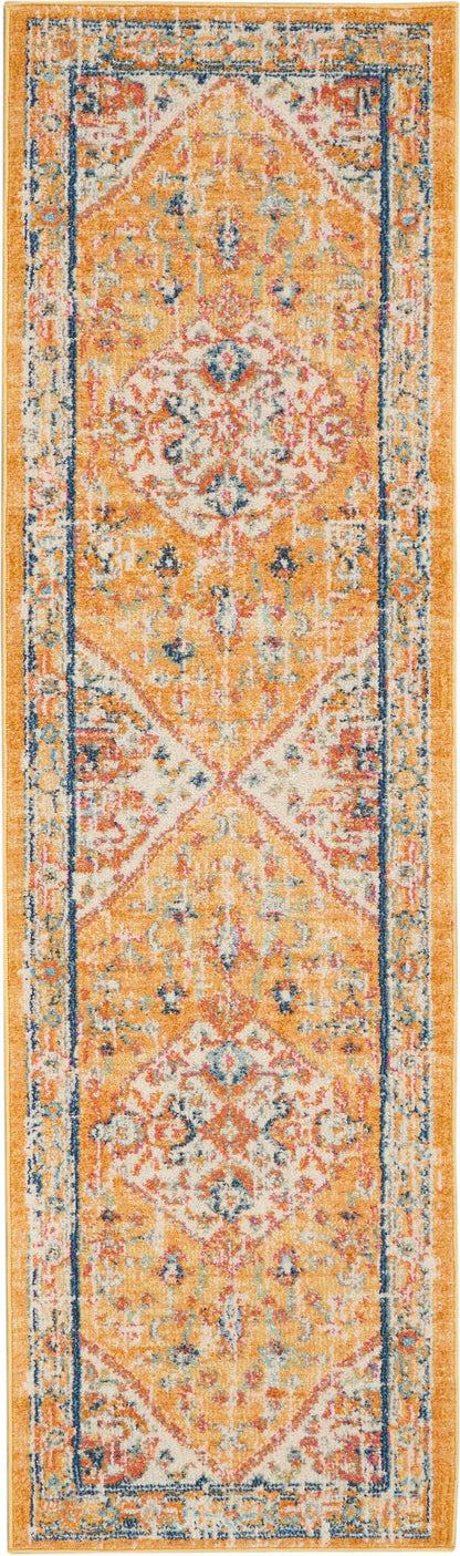 Nourison Home Passion PSN23 Ivory Yellow Transitional Power-loomed Rugs