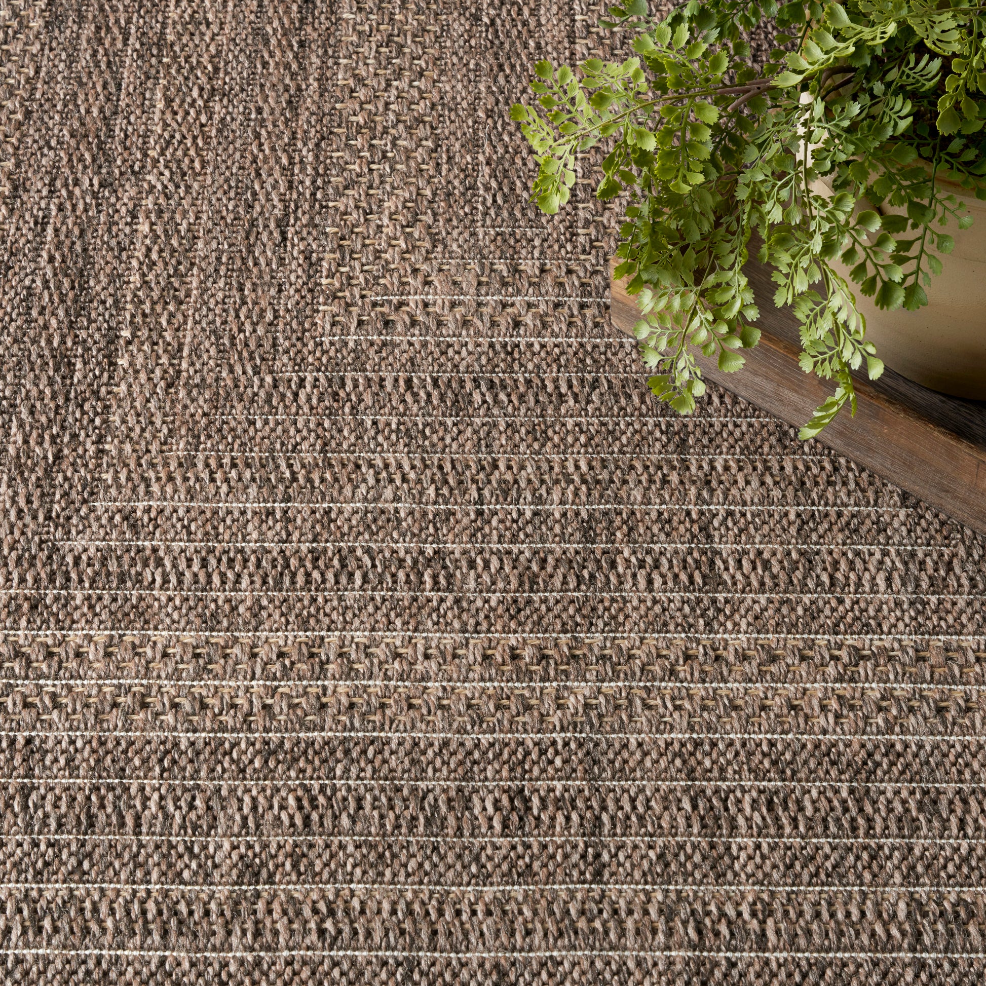 Nourison Home Tulum  Brown  Contemporary
