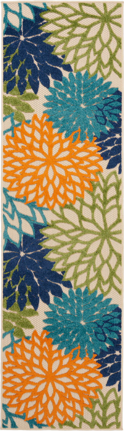 Nourison Home Aloha ALH05 Multicolor Contemporary Power-loomed Rugs