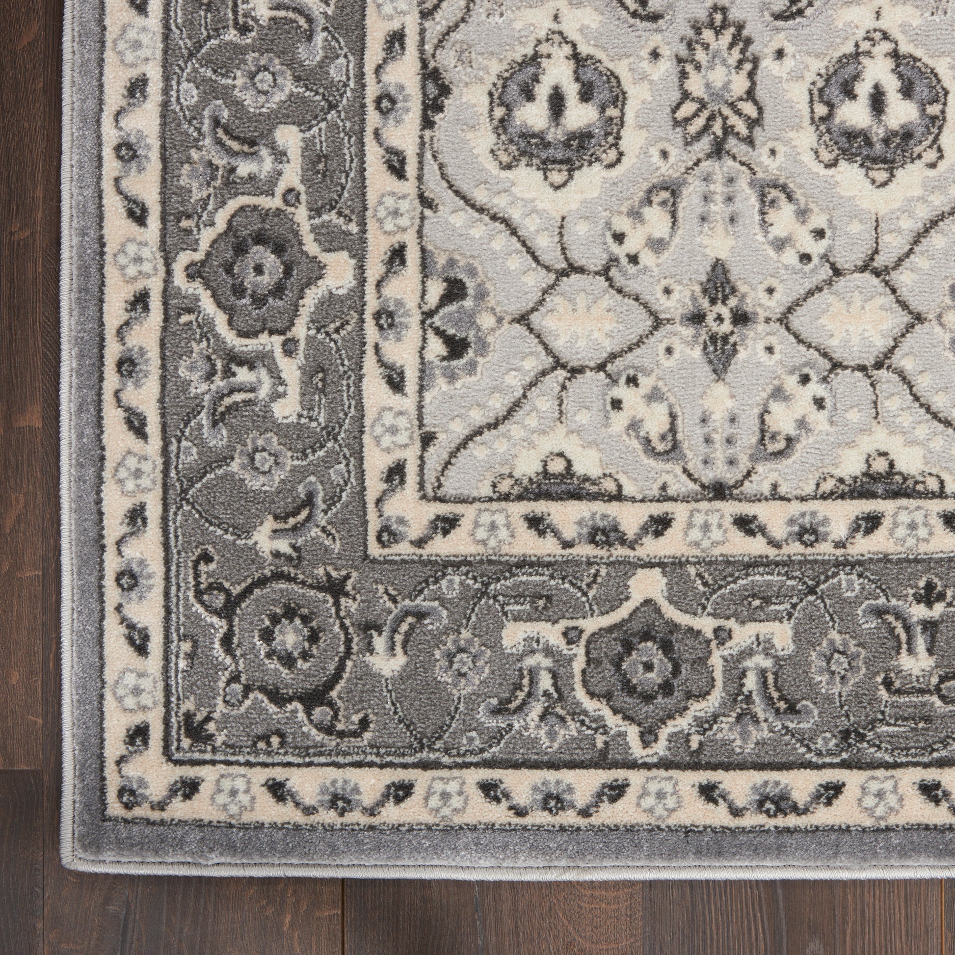 Nourison Home Grand Villa  Grey  Traditional
