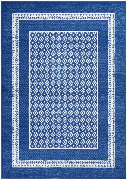 Nourison Home Whimsicle WHS13 Navy Contemporary Power-loomed Rug