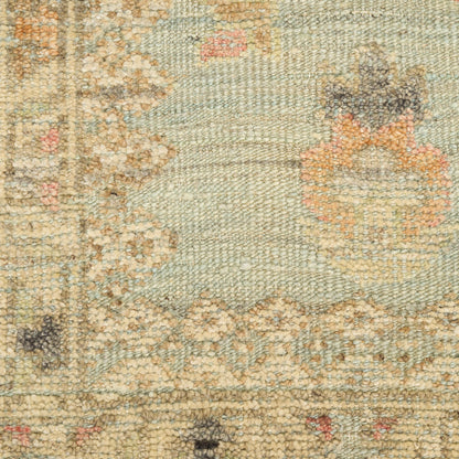 Nourison Home Heritage Vine  Light Blue  Traditional