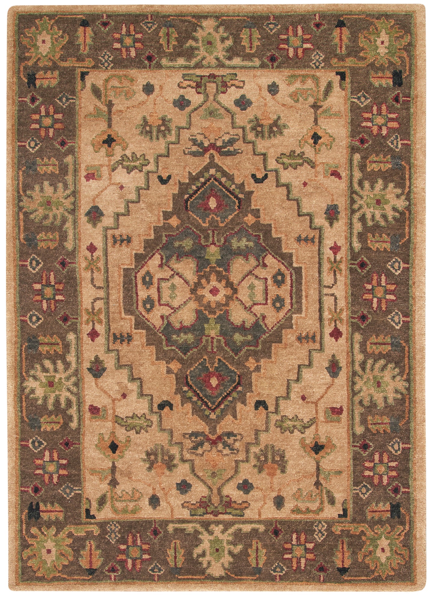 Nourison Home Tahoe TA01 Beige Traditional Knotted Rug