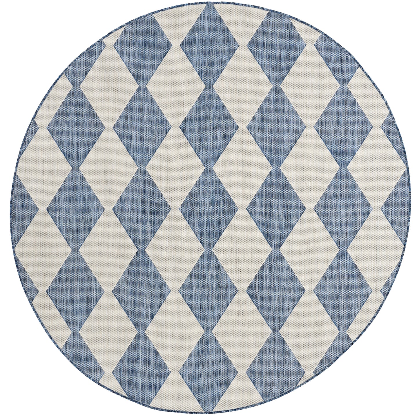 Nourison Home Positano POS04 Navy Blue Contemporary Power-loomed Rug