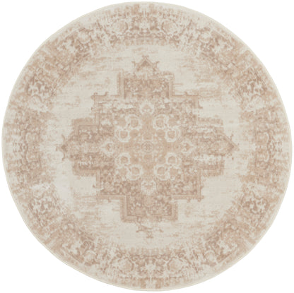 Nourison Home Grafix GRF14 Ivory Beige Transitional Power-loomed Rug