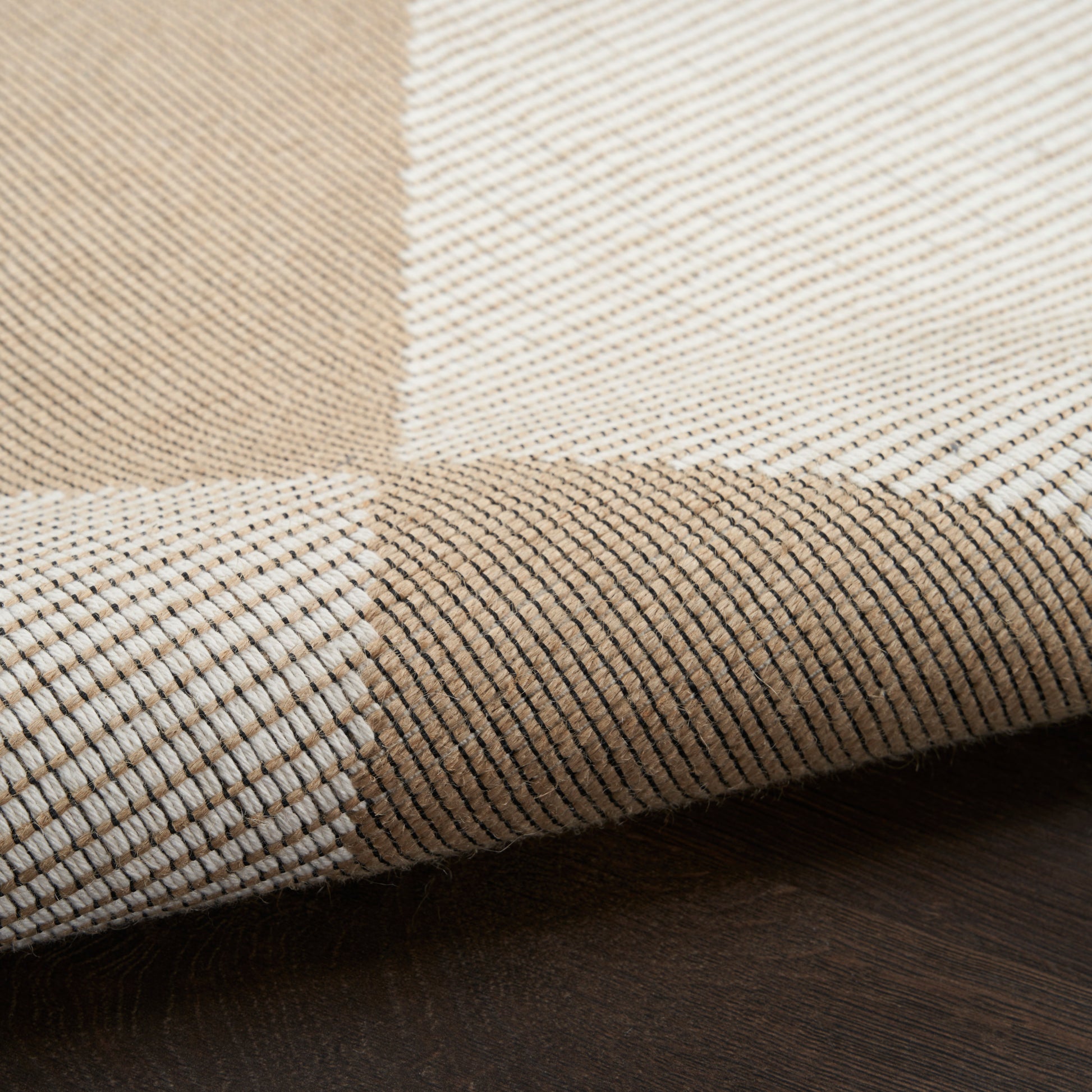 Nourison Home Washable Modern Jute  Natural Ivory  Contemporary