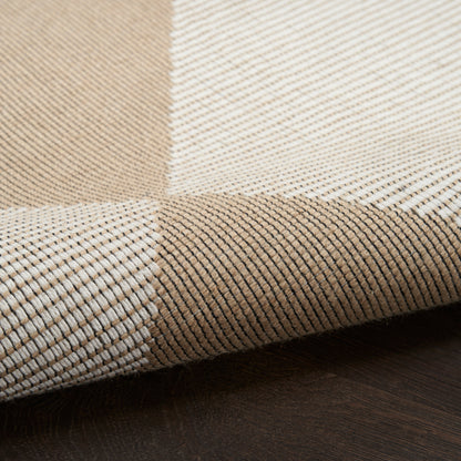 Nourison Home Washable Modern Jute  Natural Ivory  Contemporary