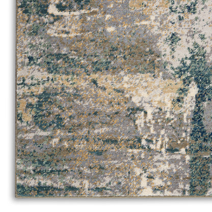 Nourison Home Artworks  Ivory Navy  Contemporary