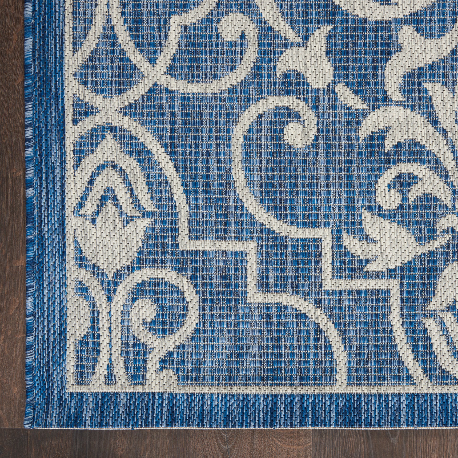 Nourison Home Country Side  Denim  Transitional