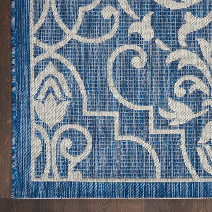 Nourison Home Country Side  Denim  Transitional