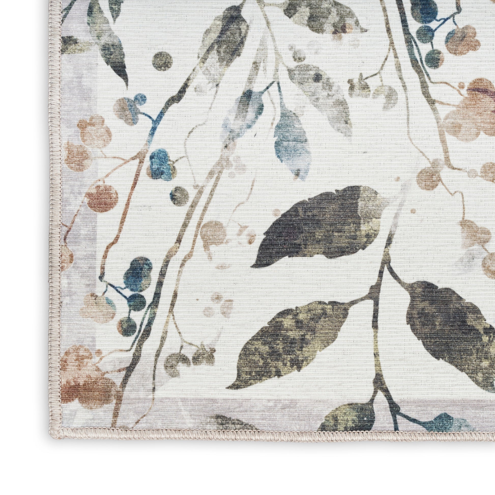 Nourison Home Nourison Washables  Ivory Multicolor  Traditional