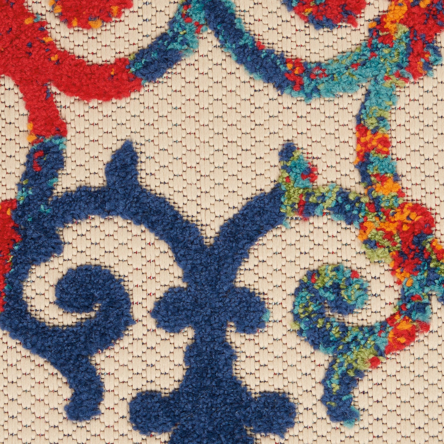 Nourison Home Aloha  Multicolor  Contemporary