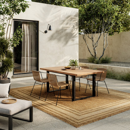 Nourison Home Horizon Indoor/Outdoor  Natural  Contemporary