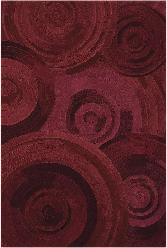 Nourison Home Palisades  Plum  Transitional