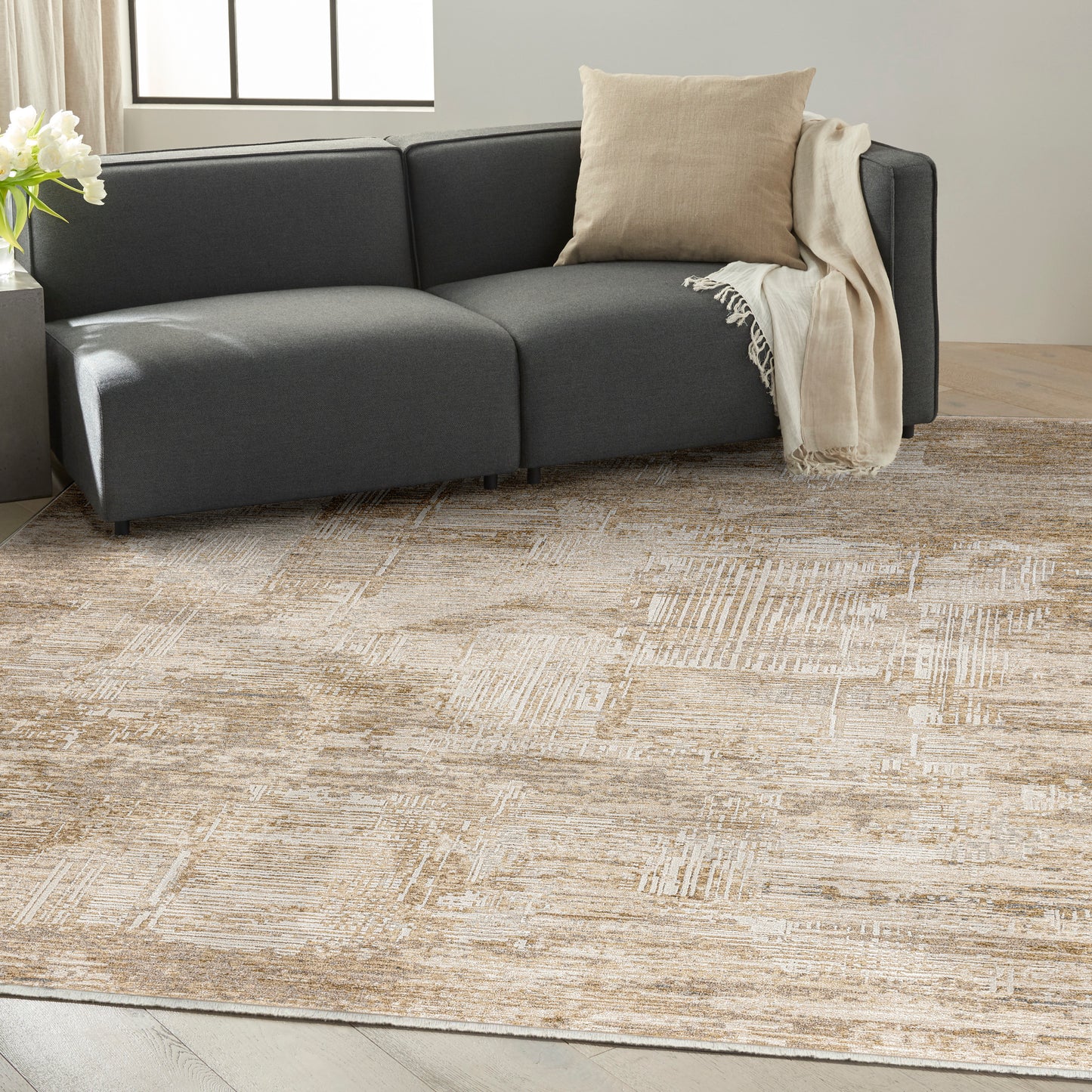 Calvin Klein CK078 Summit  Mocha Ivory  Contemporary