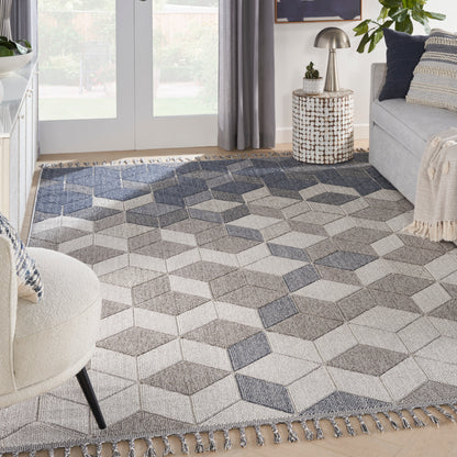 Nourison Home Paxton  Grey Slate  Contemporary